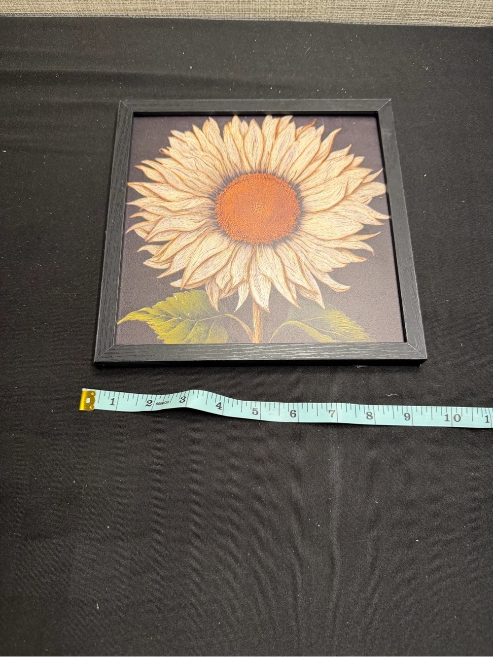 Sunflower Framed Wall Art - Yellow & Brown